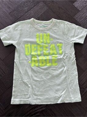 Crewcuts 'UNDEFEATABLE' Graphic Kids Short-Sleeve Tee Sz 8